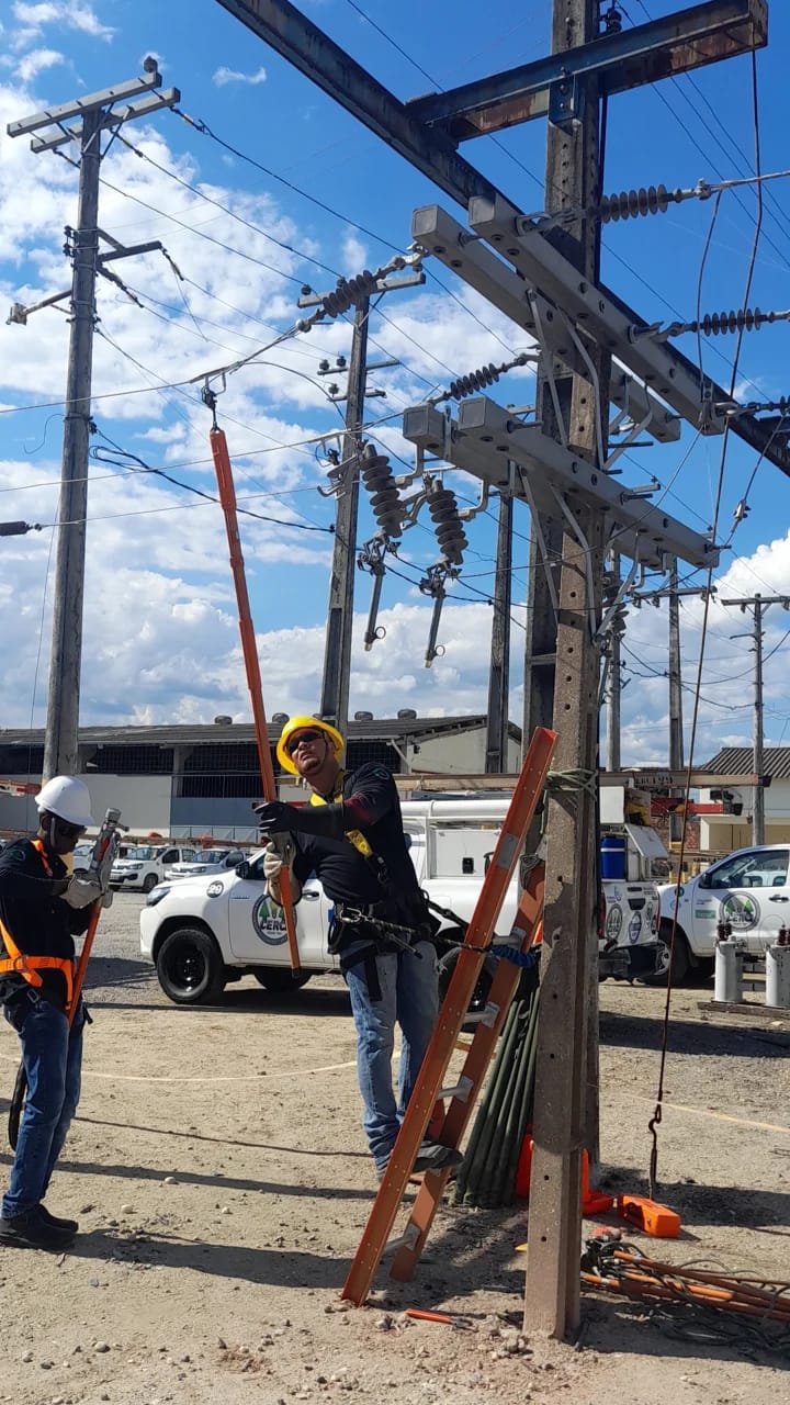 Curso de Eletricistas de rede de tensão até 36.2 kv 